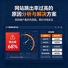 镇江建站-网站跳出率过高的原因分析与解决方案