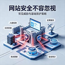 镇江建站-网站安全不容忽视:常见威胁与基础防护策略