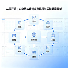 镇江建站-从零开始:企业网站建设完整流程与关键要素解析