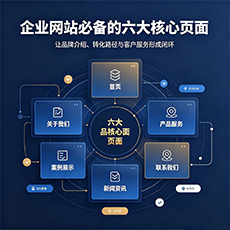 镇江建站-企业网站必备的六大核心页面
